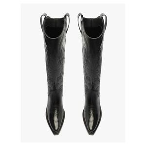 SCHUTZ Leather Western Boots